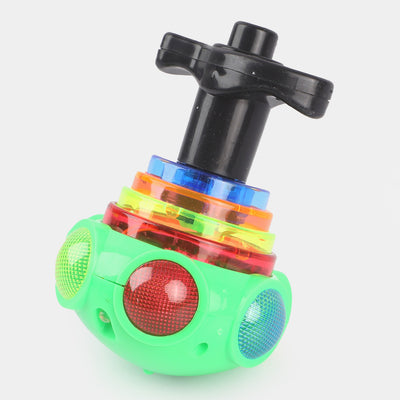 Kids Spinning Top With Light & Music Toy