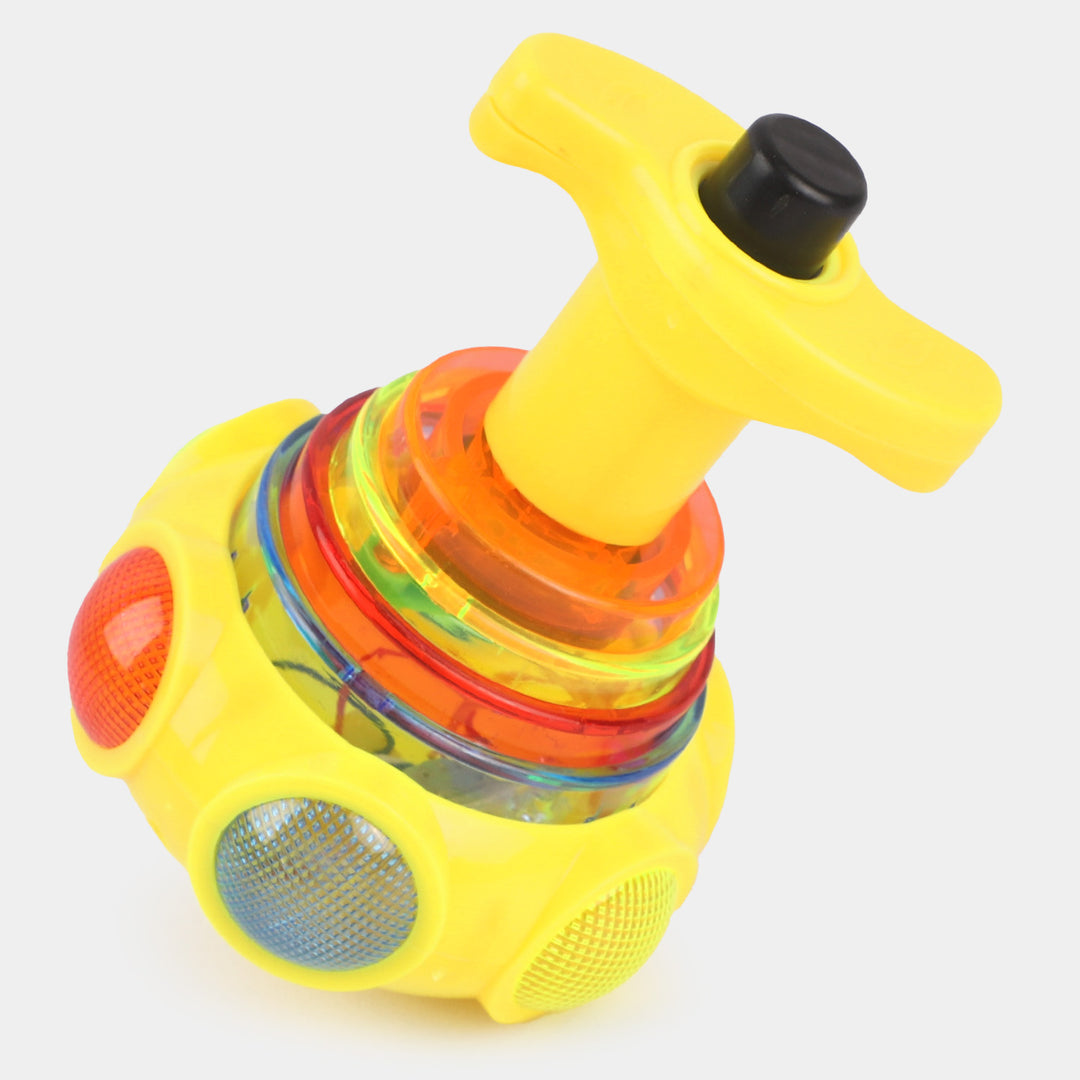 Kids Spinning Top With Light & Music Toy