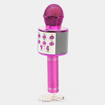 Wireless Bluetooth Musical Mic -Pink