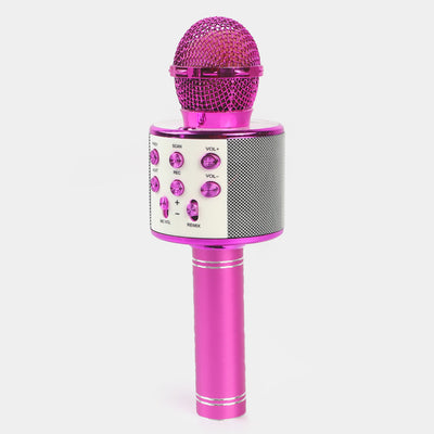 Wireless Bluetooth Musical Mic -Pink