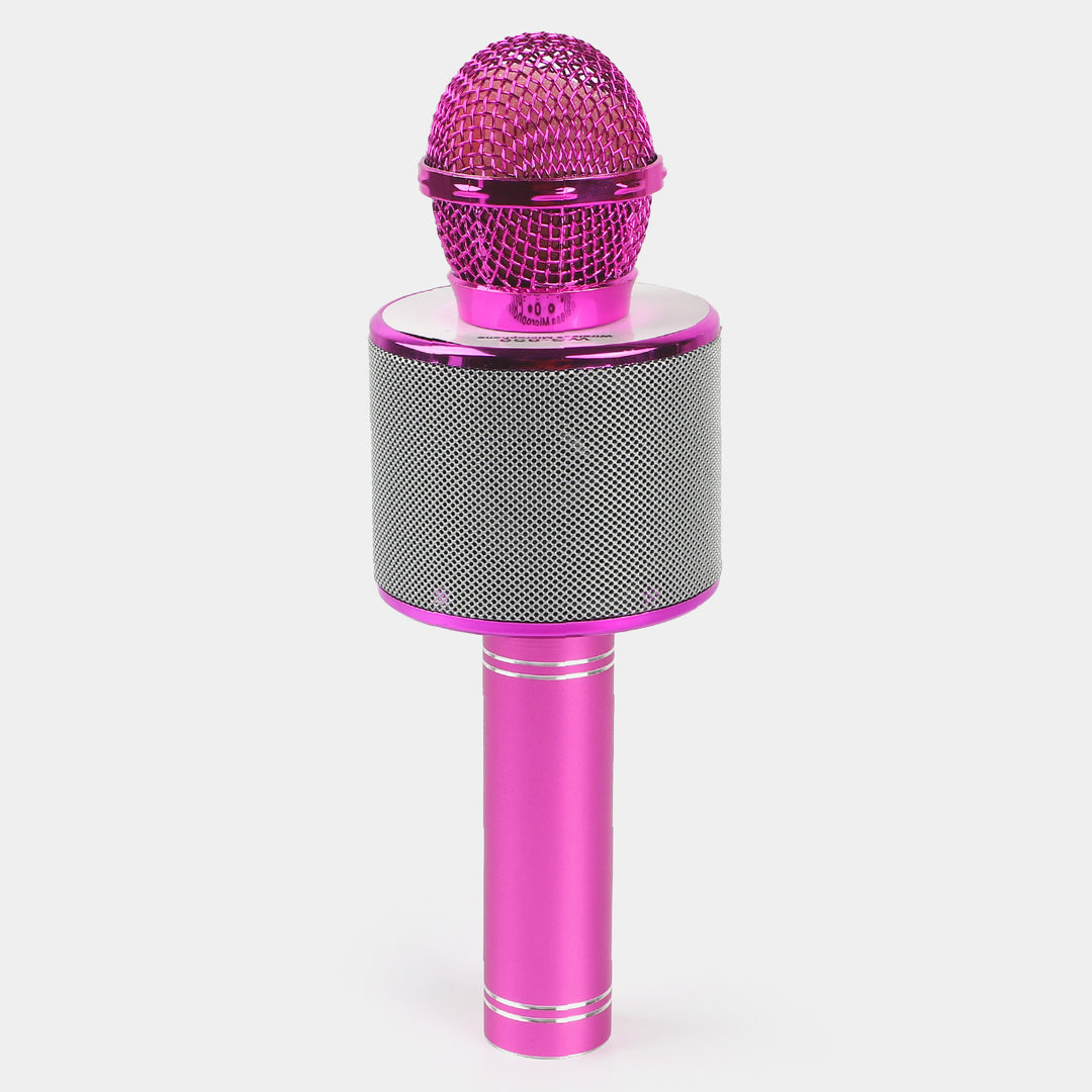 Wireless Bluetooth Musical Mic -Pink