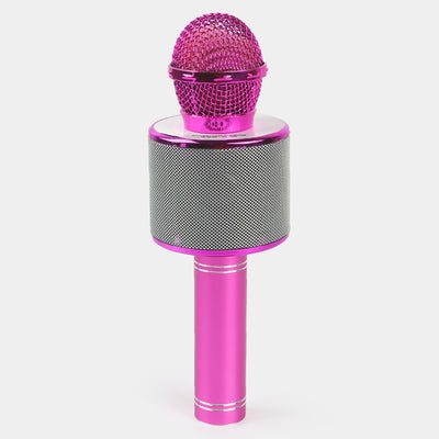 Wireless Bluetooth Musical Mic -Pink