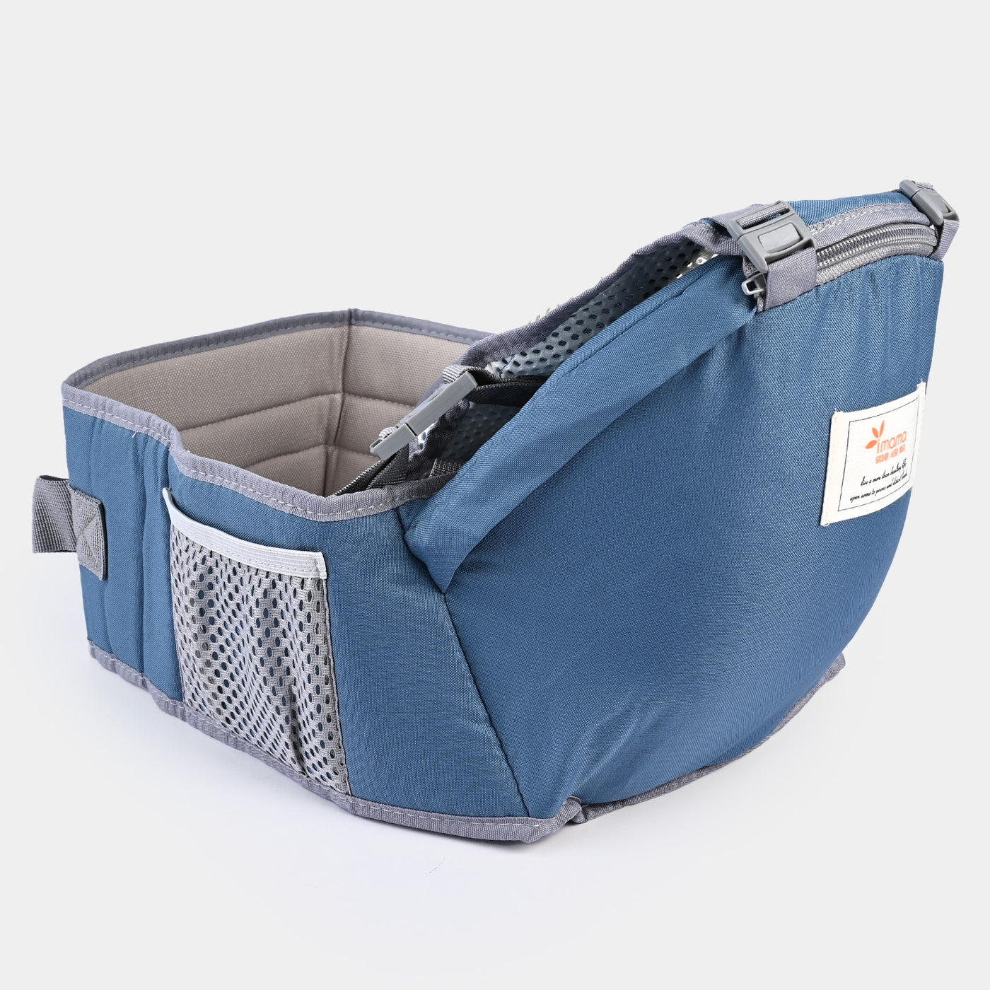 Baby Carrier with Hip Seat | Blue