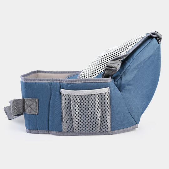 Baby Carrier with Hip Seat | Blue