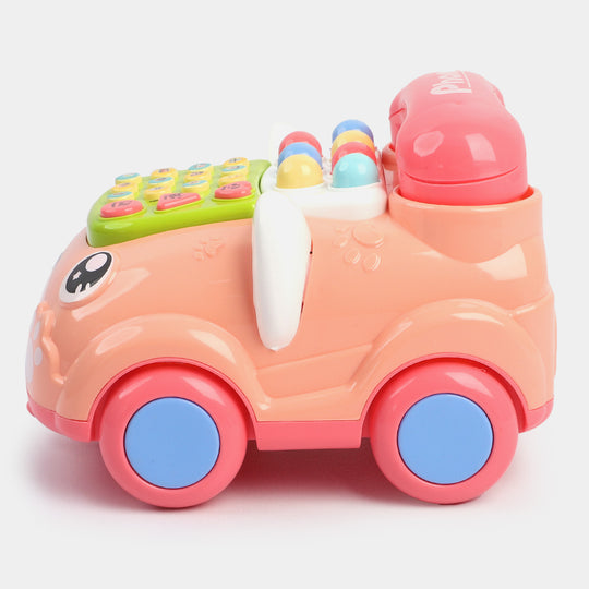 Telephone Car With Light Music For Kids