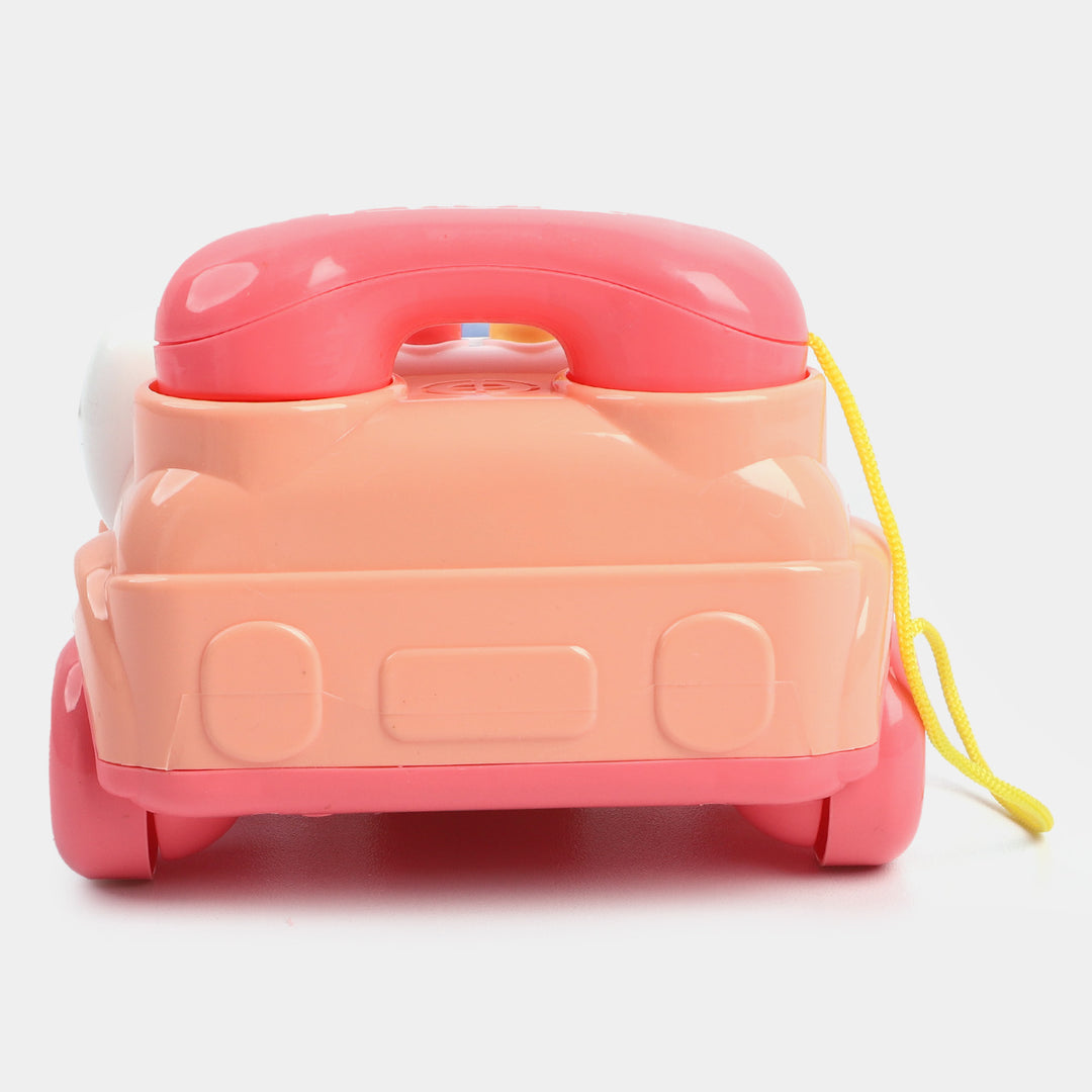 Telephone Car With Light Music For Kids