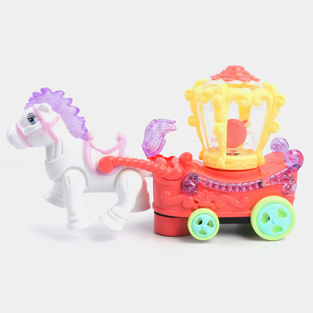 Fun Carriage With Light & Music Toy For Kids