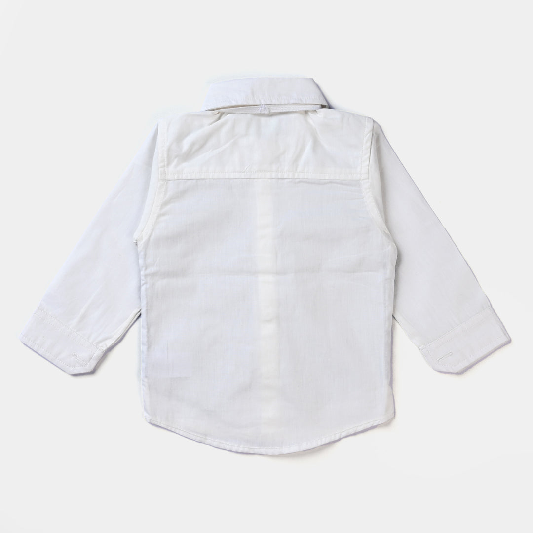 Infant Boys Suit Navy Small Check-NAVY