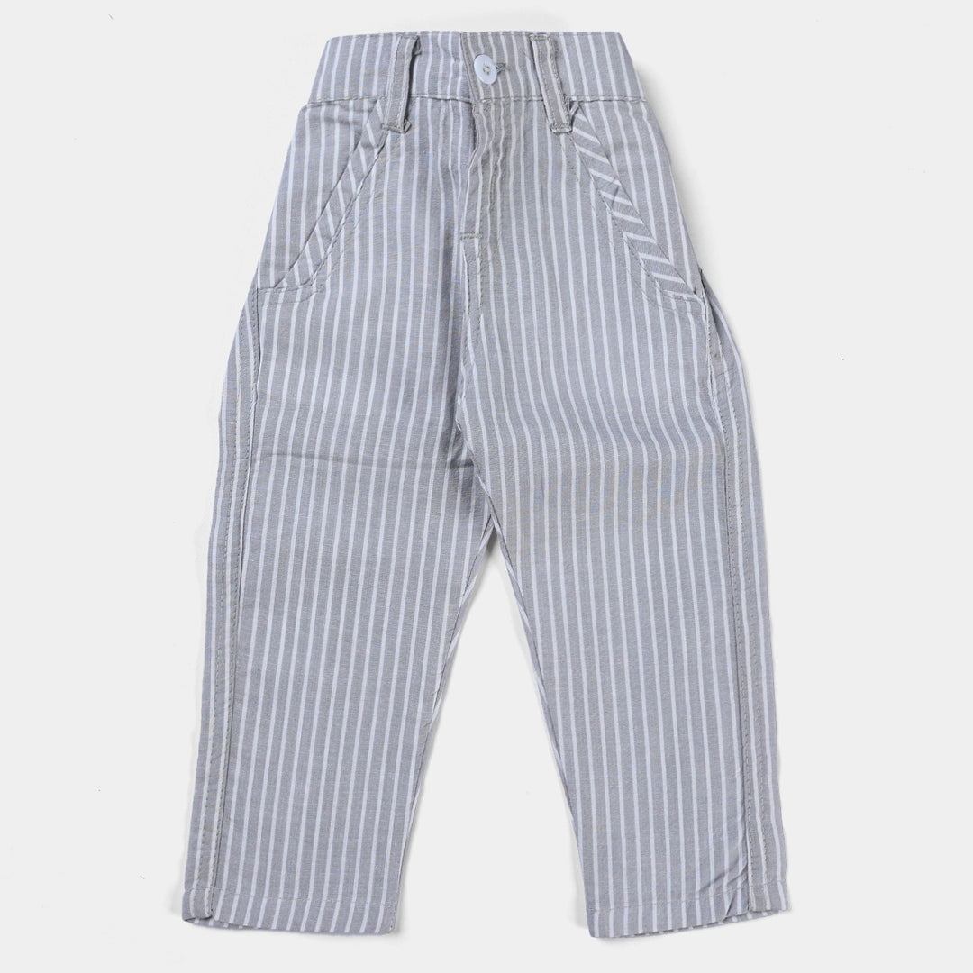 Infant Boys Cotton 2 PC Suit - Stripes