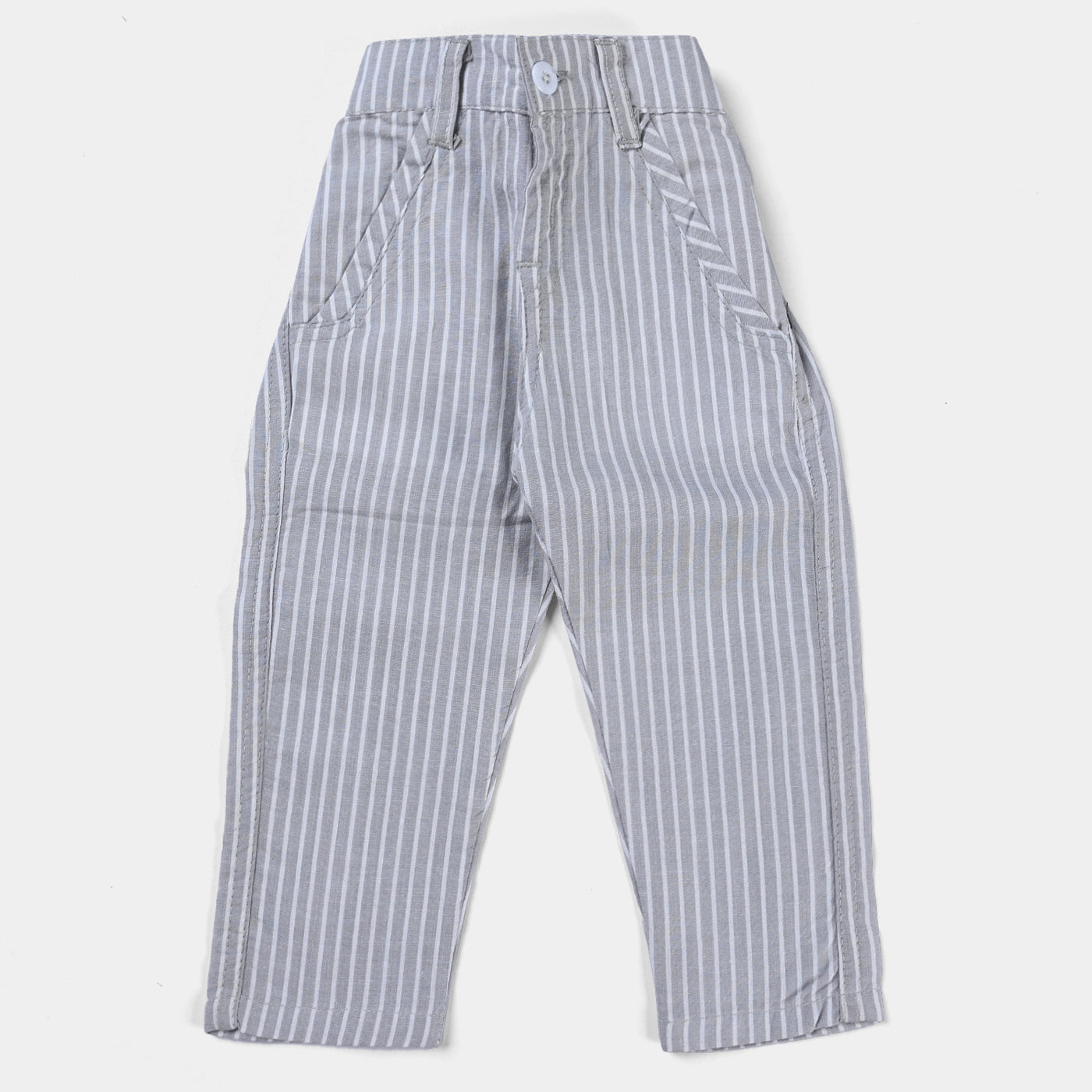 Infant Boys 2 PC Suit Stripes-GREY