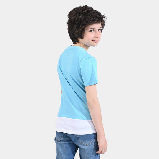 Boys Cotton Jersey T-Shirt H/S Beach Vibes