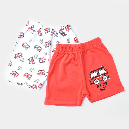 Infant Boys Cotton Jersey 2 Piece Set Its My Way-White