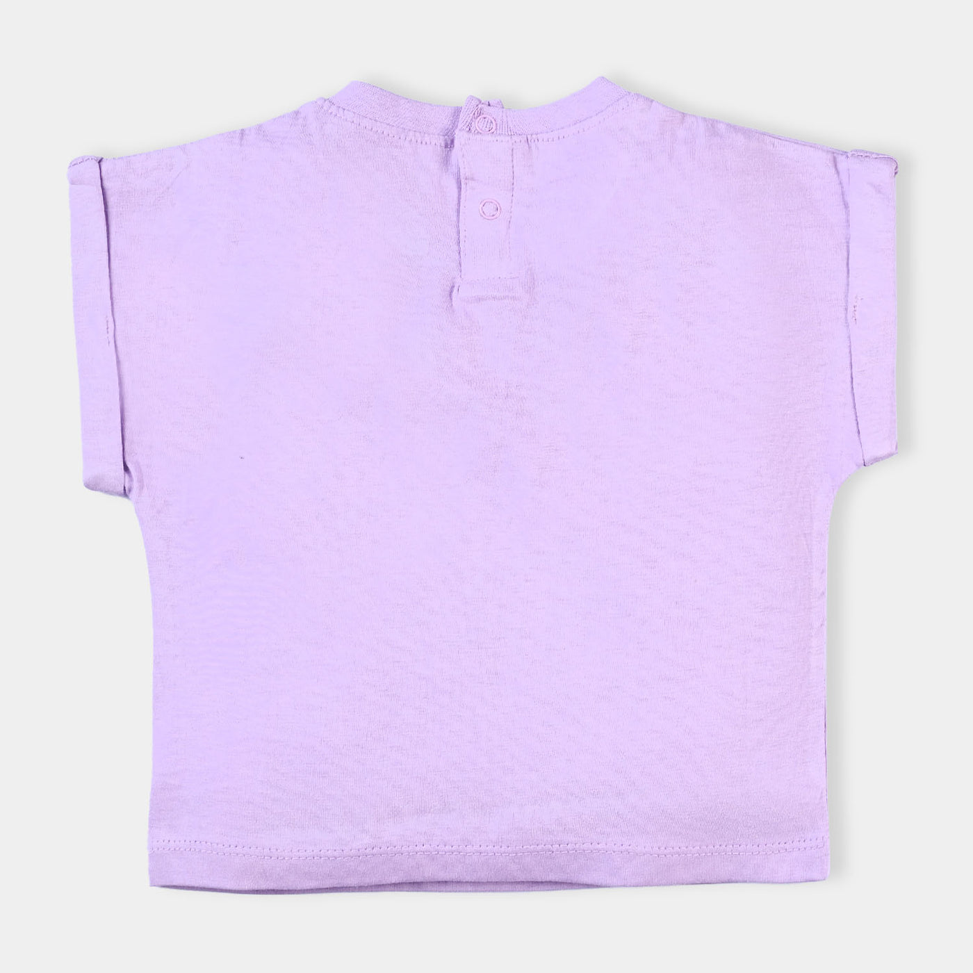 Infant Girls Cotton Jersey T-Shirt Horse-Purple
