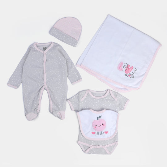 Baby 5Pcs Starter Gift Set | 3-6M