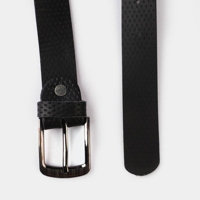 Kids Belt Black Dotted | BLACK