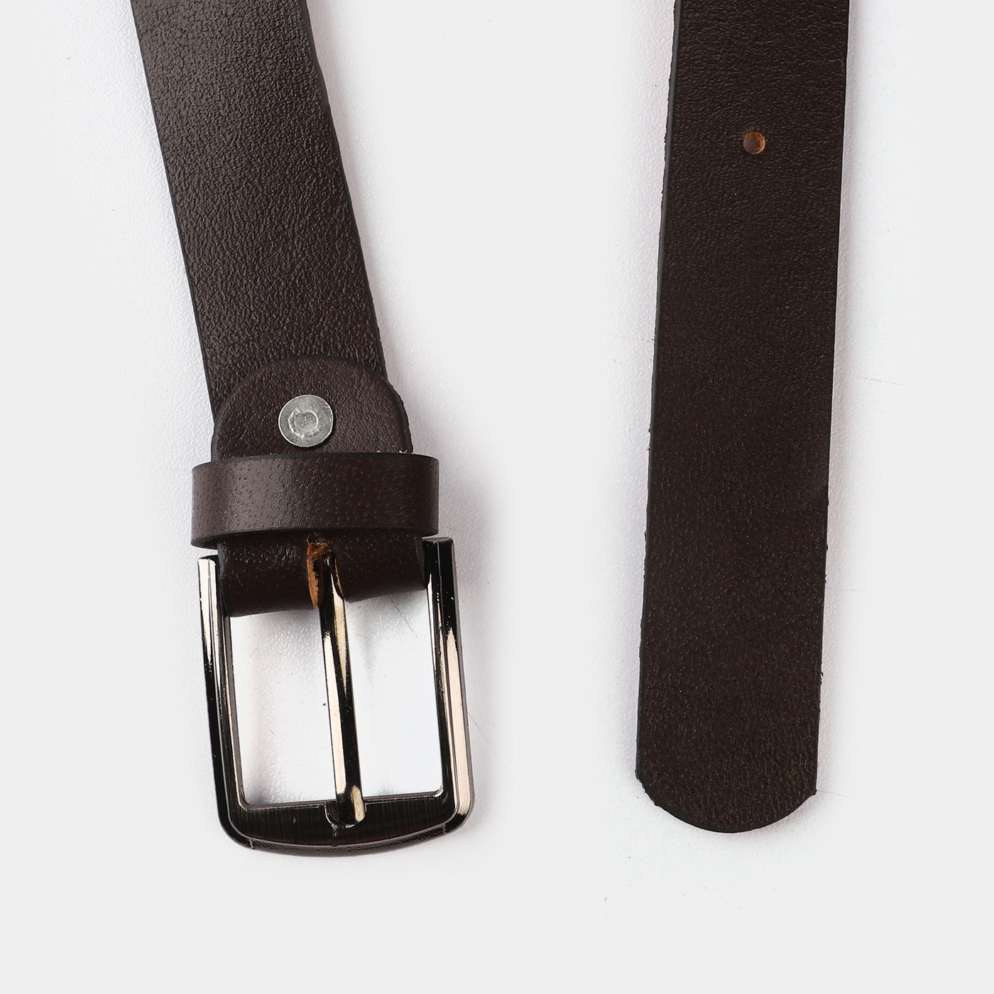 Kids Belt Plain Brown