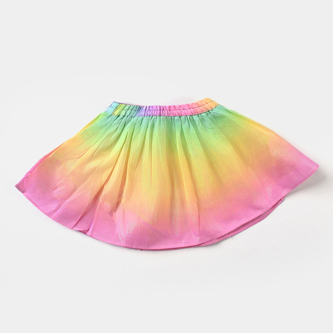 Infant Girls Satin Skirt Moonlight-Multi