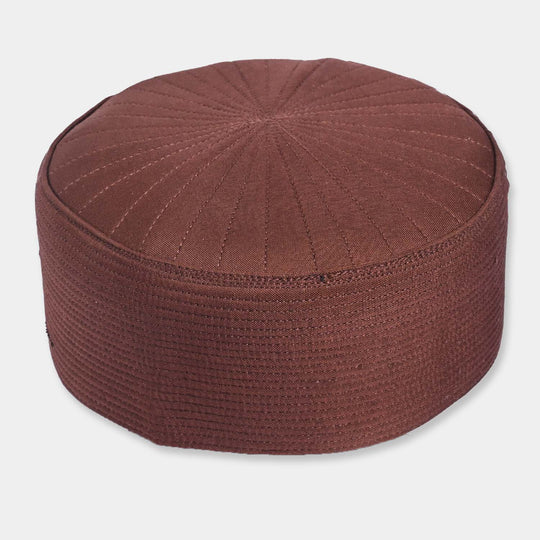 Islamic Prayer Cap-Brown