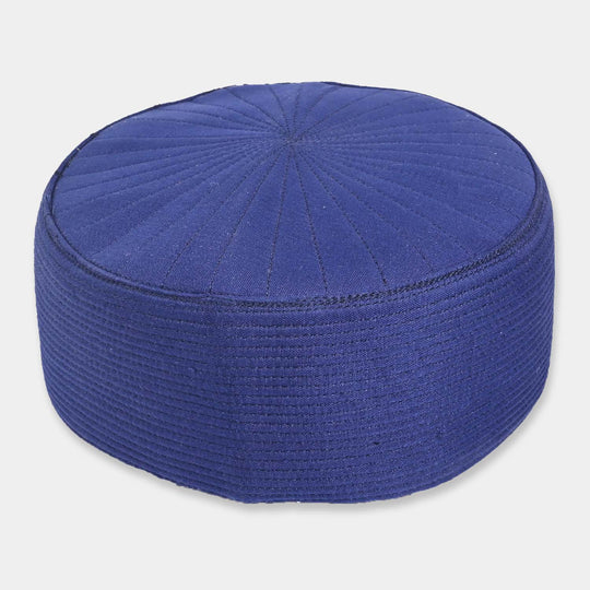 Islamic Prayer Cap-Navy Blue