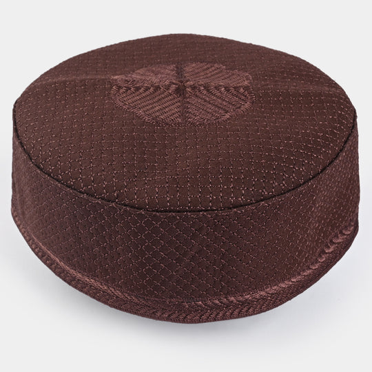 Islamic Prayer Cap-Brown