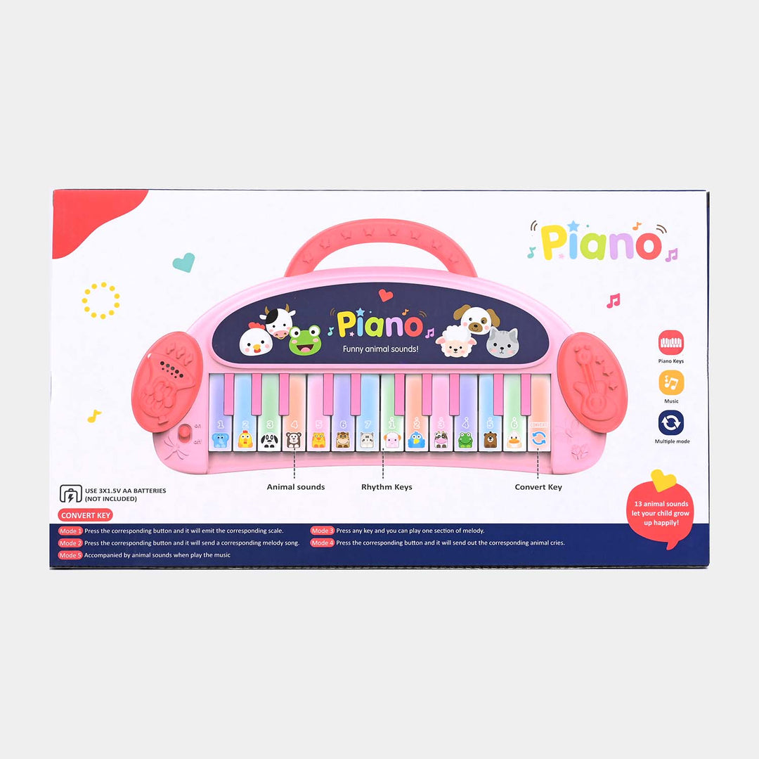 Kids Electronic Piano, Multifunctional Piano Keyboard Toy