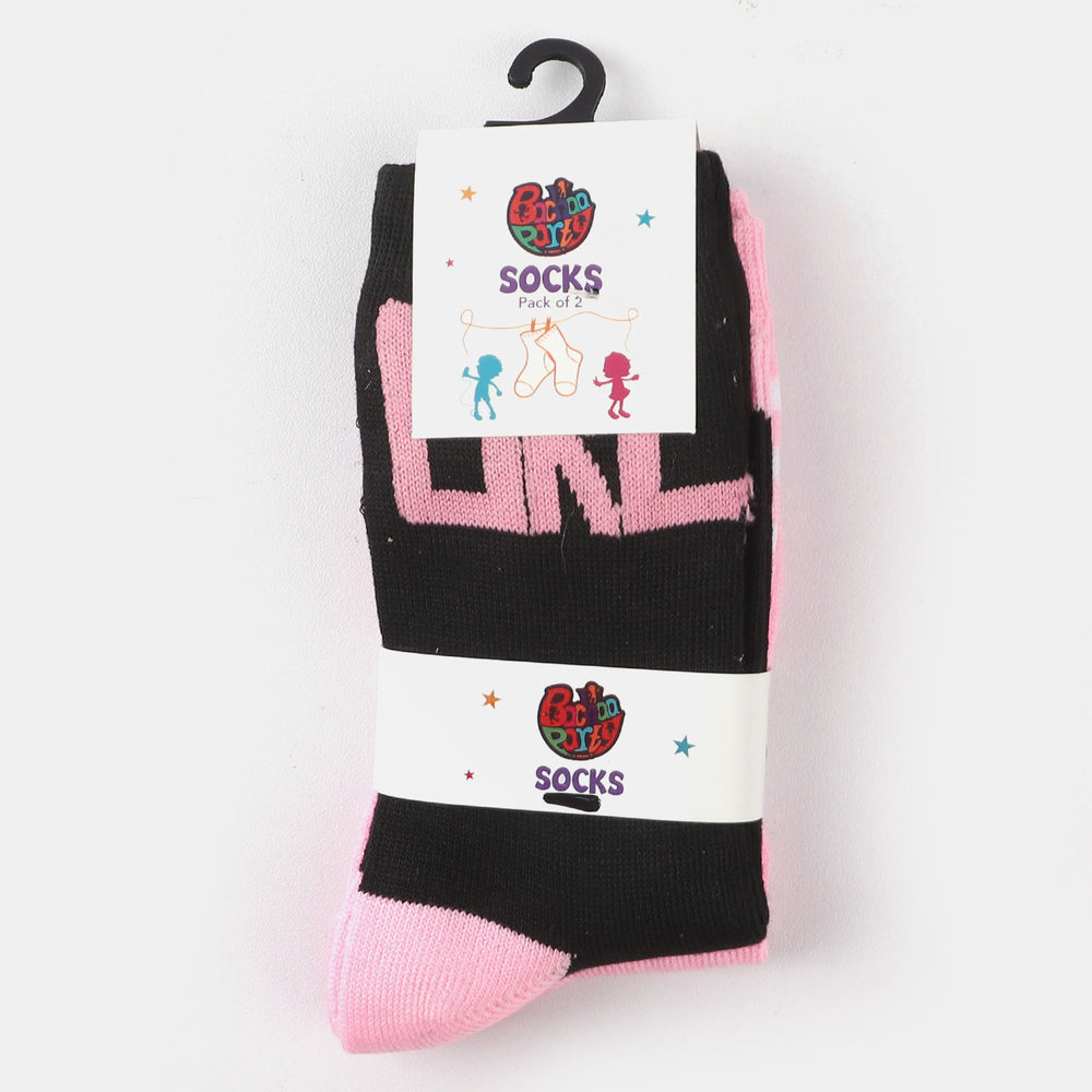 Girls Socks Pack of 2 Girls