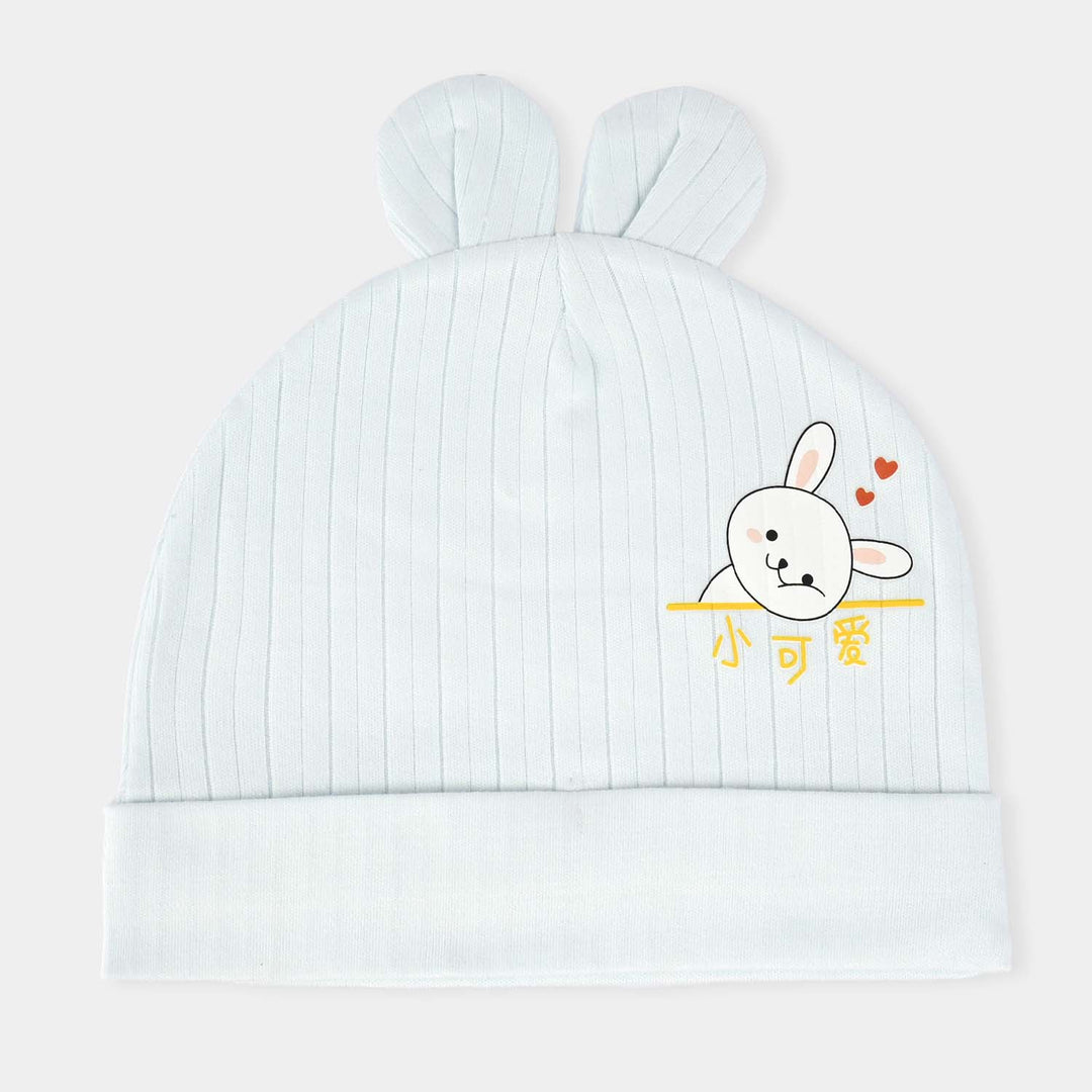 Baby Cap Bunny 6M-Sky_Blue