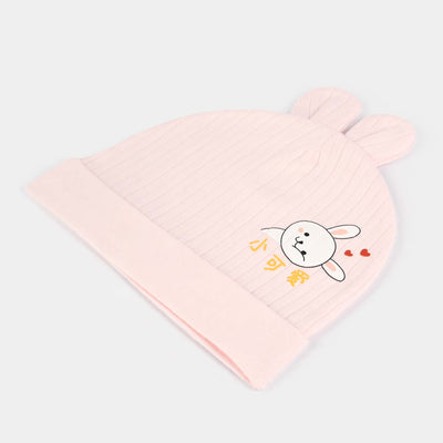 Baby Cap Bunny 6M-L.Pink