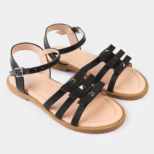 Girls Sandals 456-62-BLACK