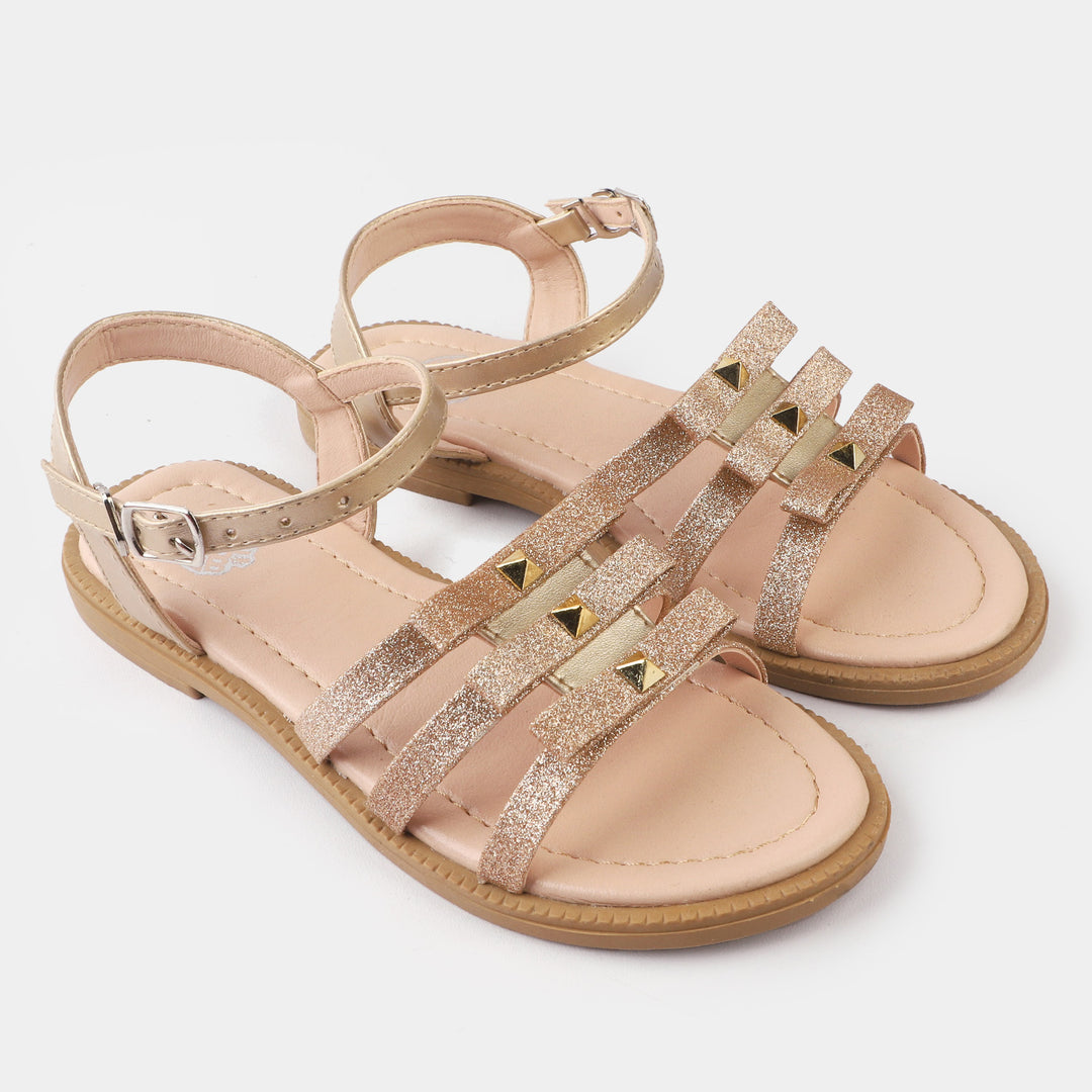 Girls Sandals 456-62-Golden