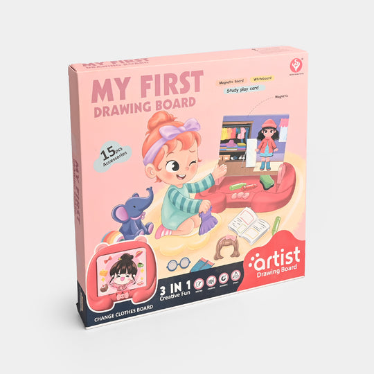 Magnetic Puzzle Cartoon Drawing Board