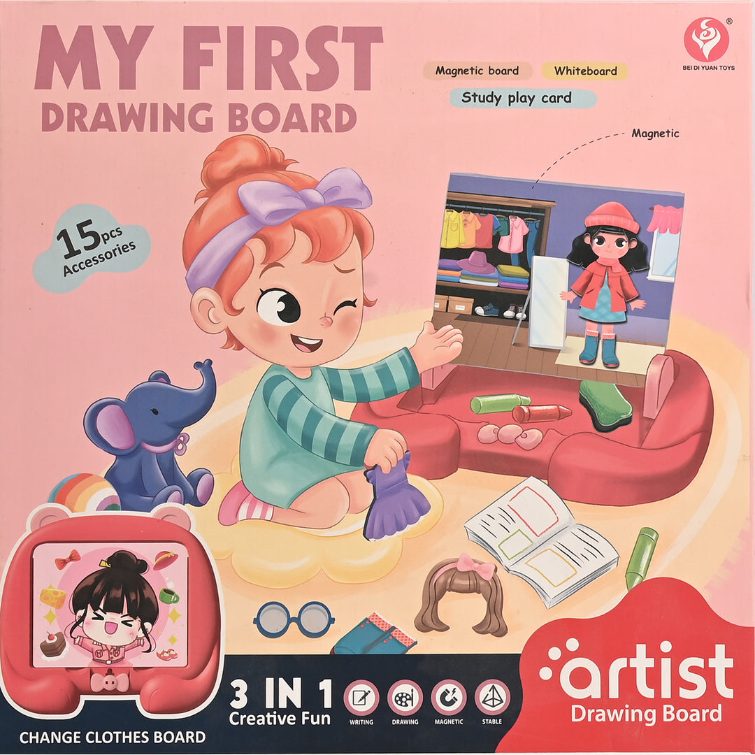 Magnetic Puzzle Cartoon Drawing Board