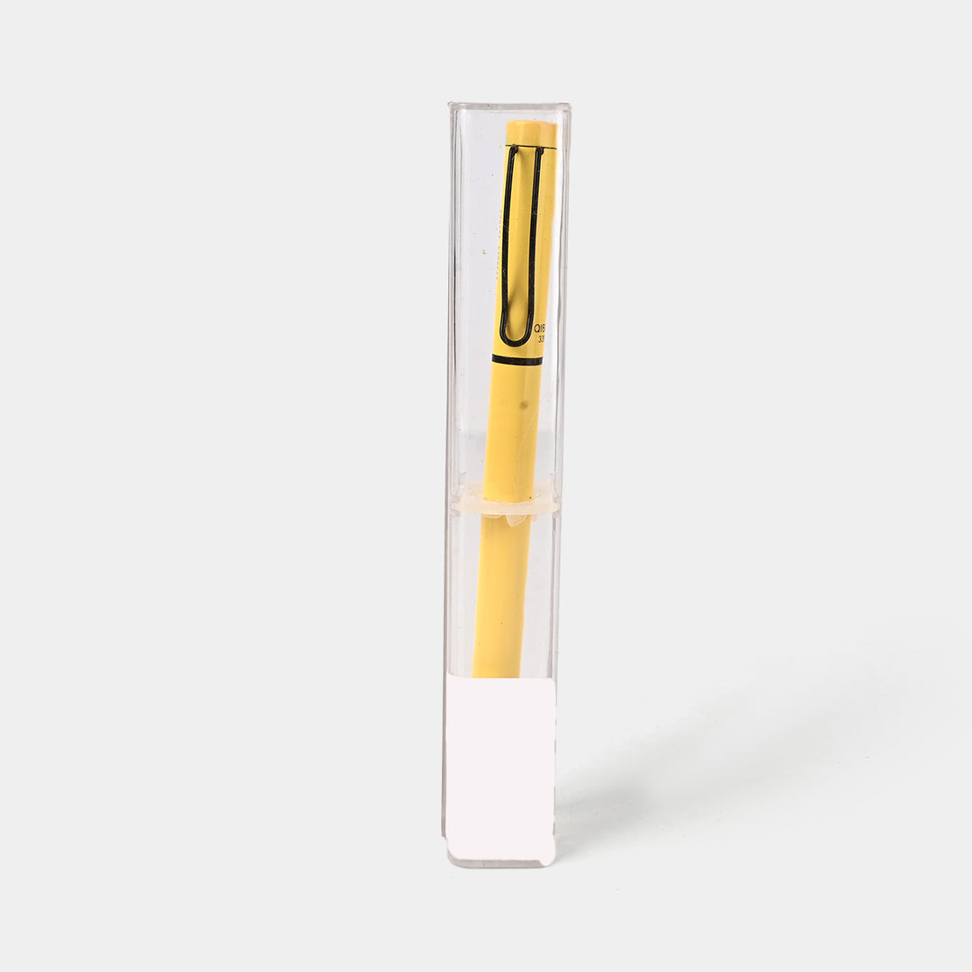 Fancy Fountain Ink Pen with Plastic Case