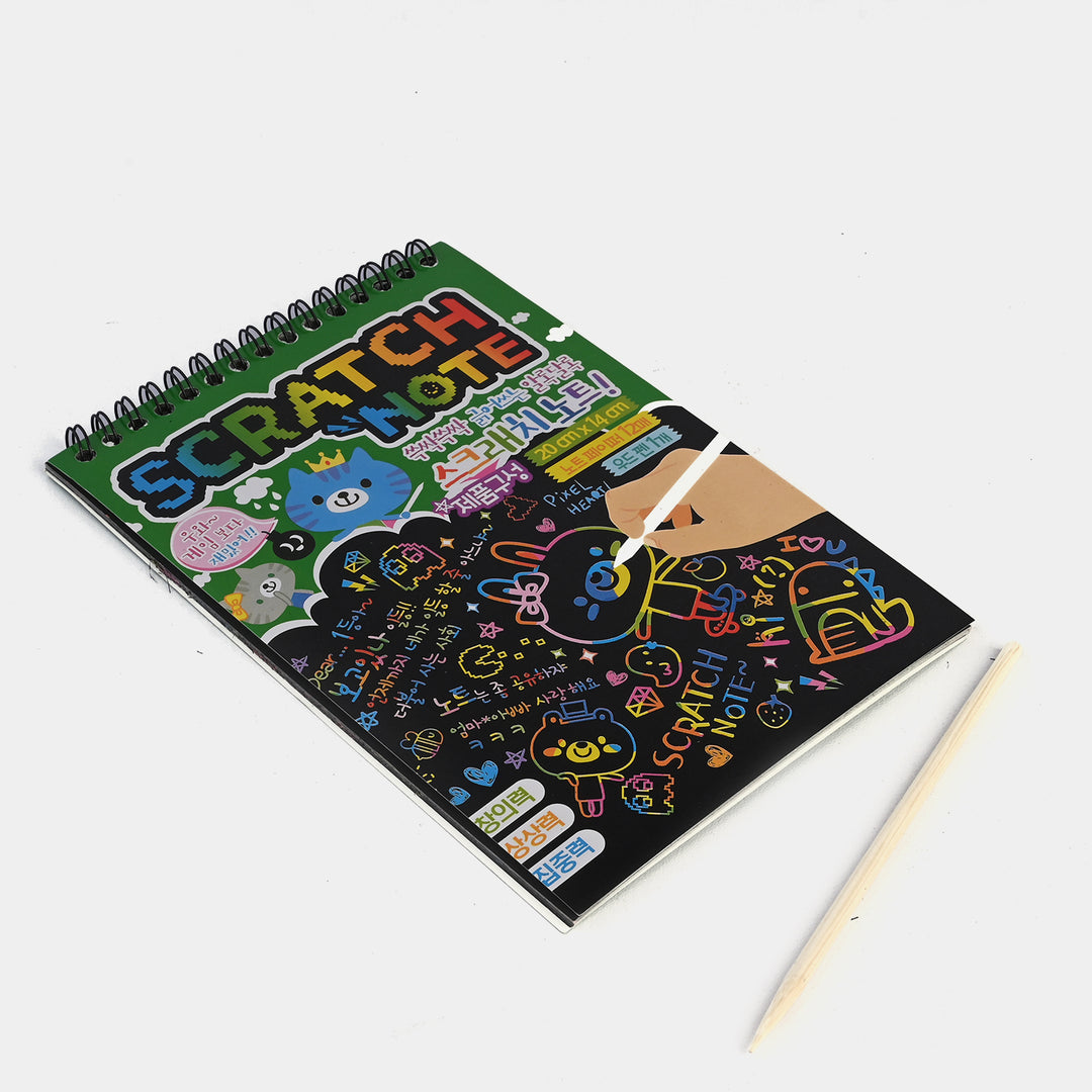 Scratch Art Book Medium For Kids