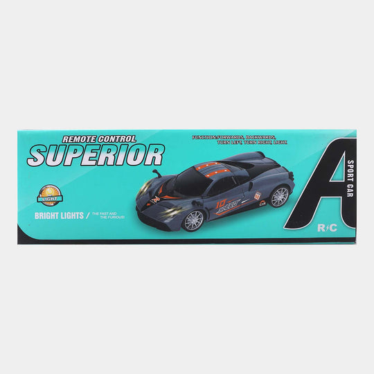 Remote Control Superior Sports Car For Kids