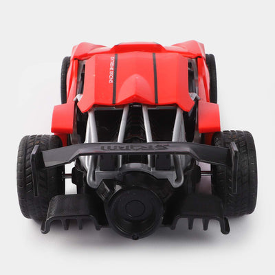 Remote Control Racing Car W/Light Red