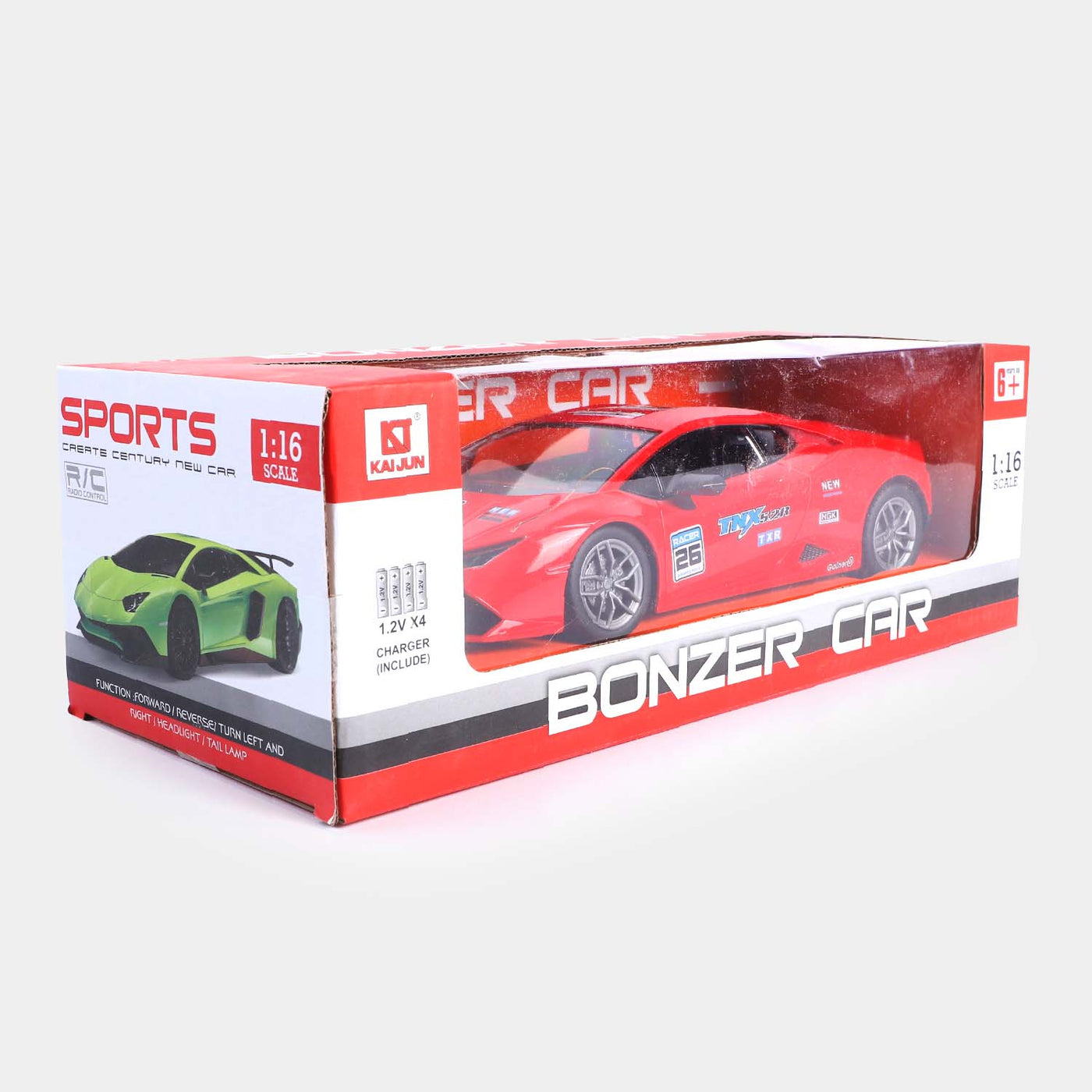 REMOTE CONTROL RACING CHAMPION CAR WITH LIGHT FOR KIDS
