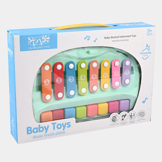 2 IN 1 PIANO & EIGHT TONE XYLOPHONE