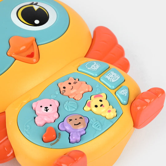 Owl Piano With Light & Music