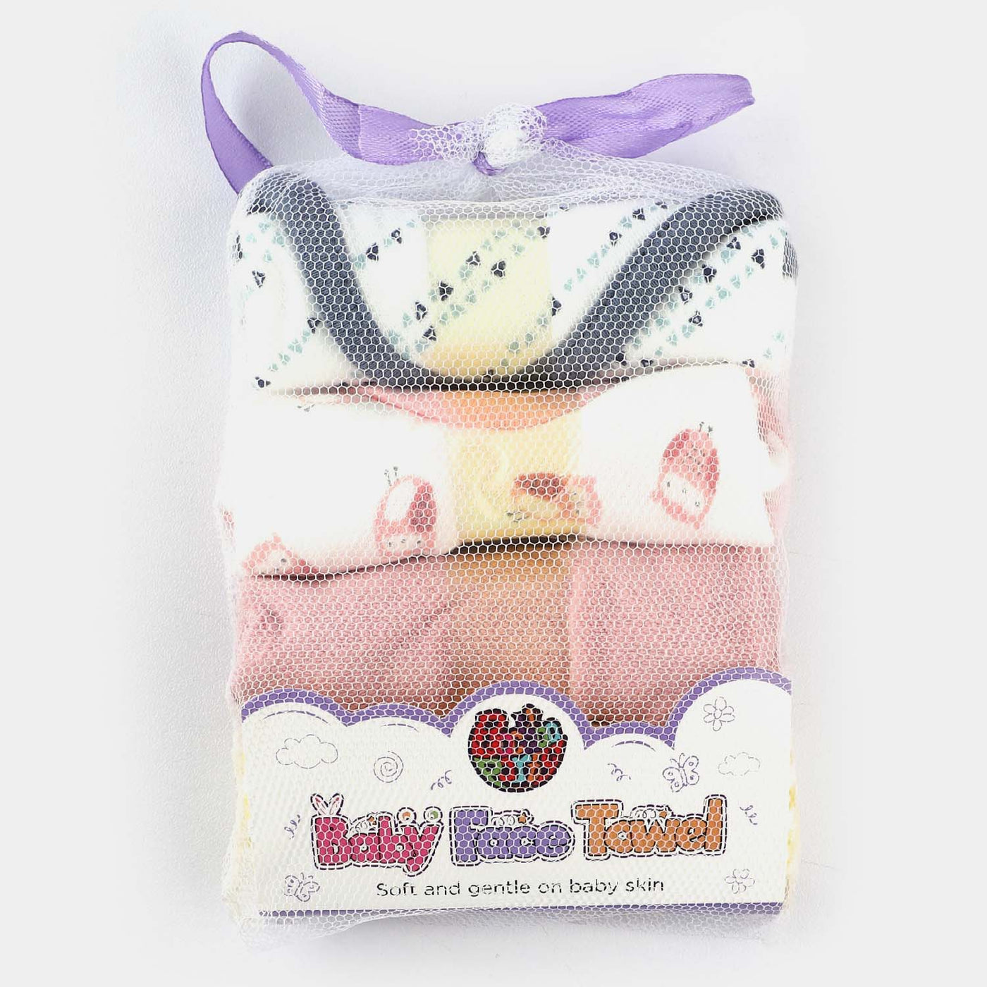 Baby Face Towel 4Pcs - Set