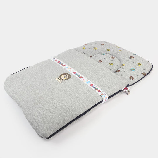 Baby Carry Nest Printed - Gray