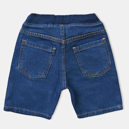 Boys Denim rigid Short-Mid Blue