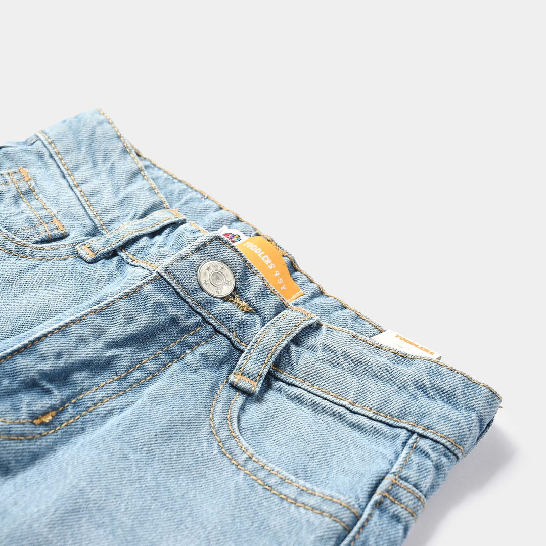 Boys Denim Stretch Short Flash-LT.Blue