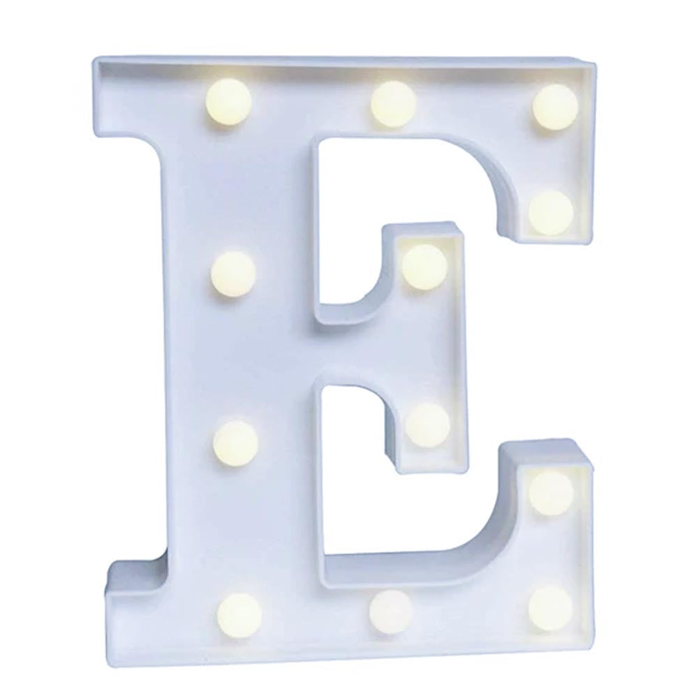 Decoration Alphabet Led Light -"E"