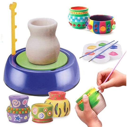 Imaginative Art Pottery Wheel Play Set For kids