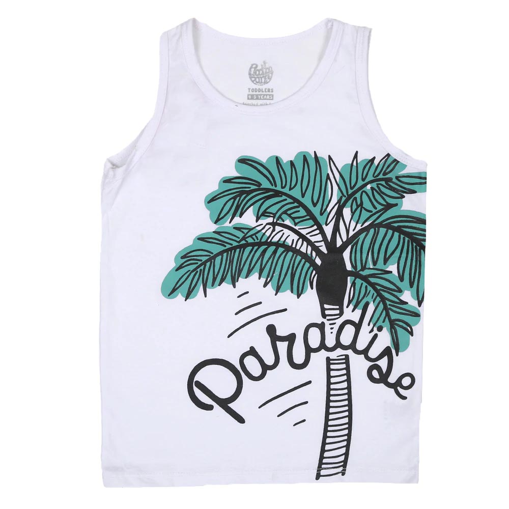 Boys Sando Paradise - White