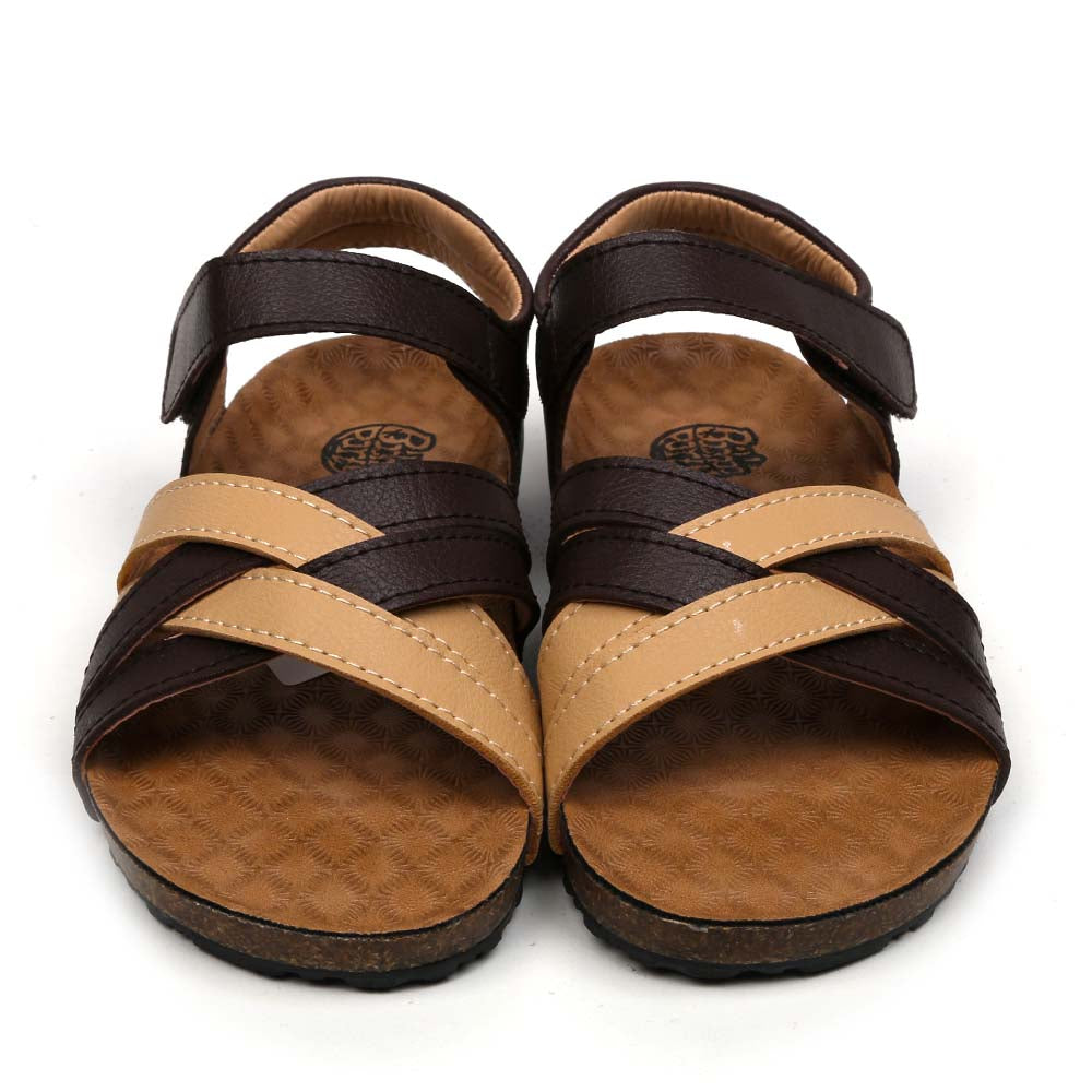 Sandal For Boys - Coffee