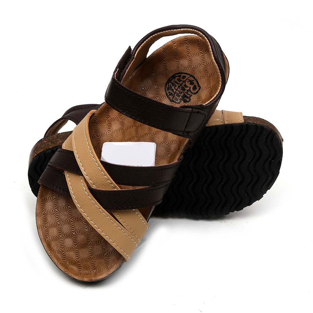 Sandal For Boys - Coffee