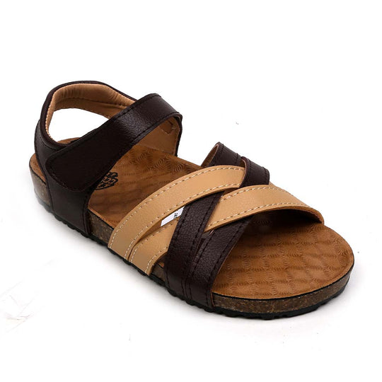 Sandal For Boys - Coffee