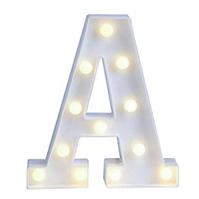 Decoration Alphabet Led Light -"A"